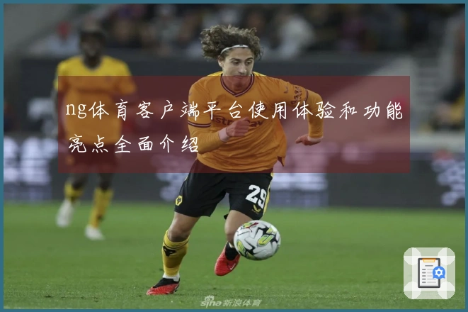 ng体育客户端平台使用体验和功能亮点全面介绍